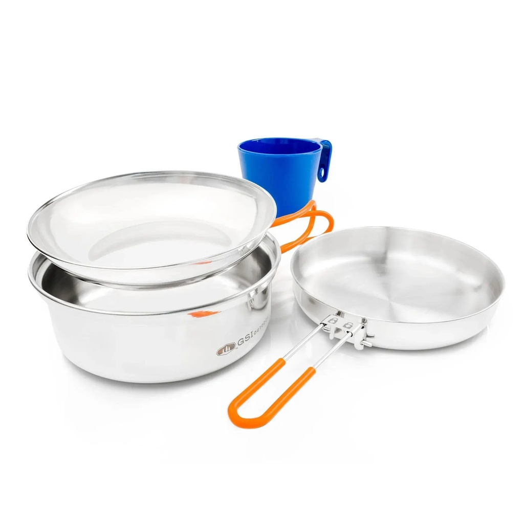 GSI GLACIER SS MESS KIT COOK SET