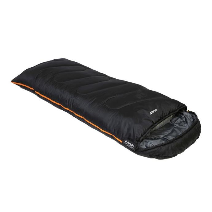 VANGO ATLAS 250 SQUARE SLEEPING BAG Blk