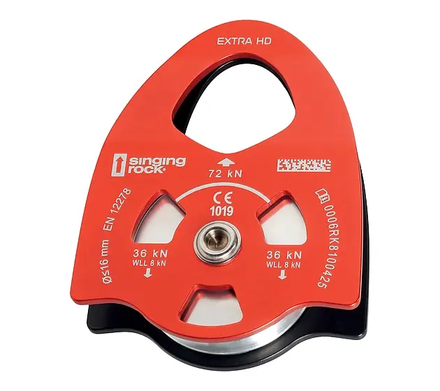 SINGING ROCK EXTRA ROLL SINGLE PULLEY HD 72kn