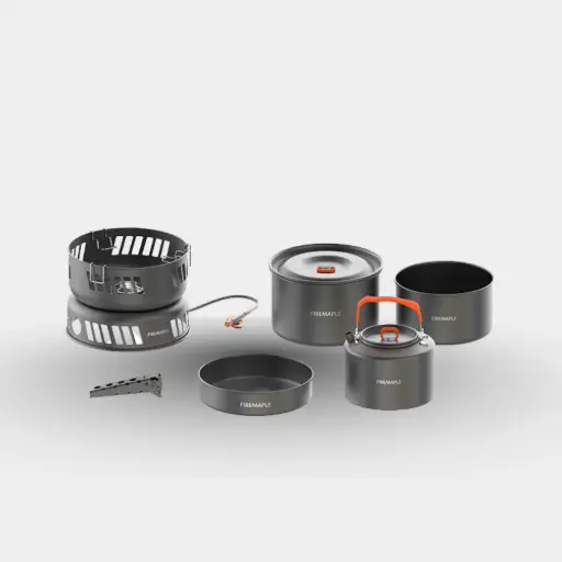[FF-CKG-001] FIRE MAPLE COOKING KIT with GAS BURNER